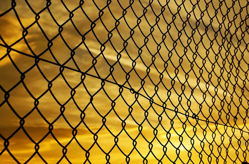 Metal fencing